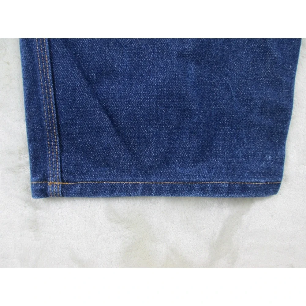 Tyndale FR Pants Mens 50 Blue Denim Jeans Cotton Pockets HEMMED Rodeo‎ 50X30*